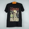 Винтажная хлопковая футболка Misfits Band Tour 1997 года для мужчин, черная, все размеры, унисекс