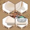 Eco-Friendly 4-Compartment Biodegradable Takeaway Containers