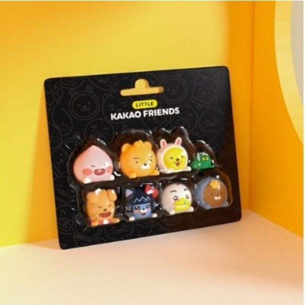 Set of 8 Cute Kakao Friends Car Decorations and Interior figures,Korean Car Acc