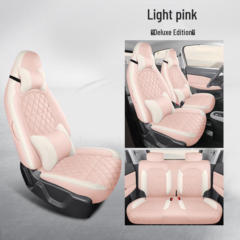 Leapmotor T03 Universal Leather Car Seat Cushion Set - All-Season Fit