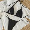 New summer high-end sexy European and American swimsuit women's bikini two-piece swimsuit women's suit