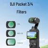 Набор фильтров для DJI Pocket 3/4: Защитные фильтры CPL, ND, UV