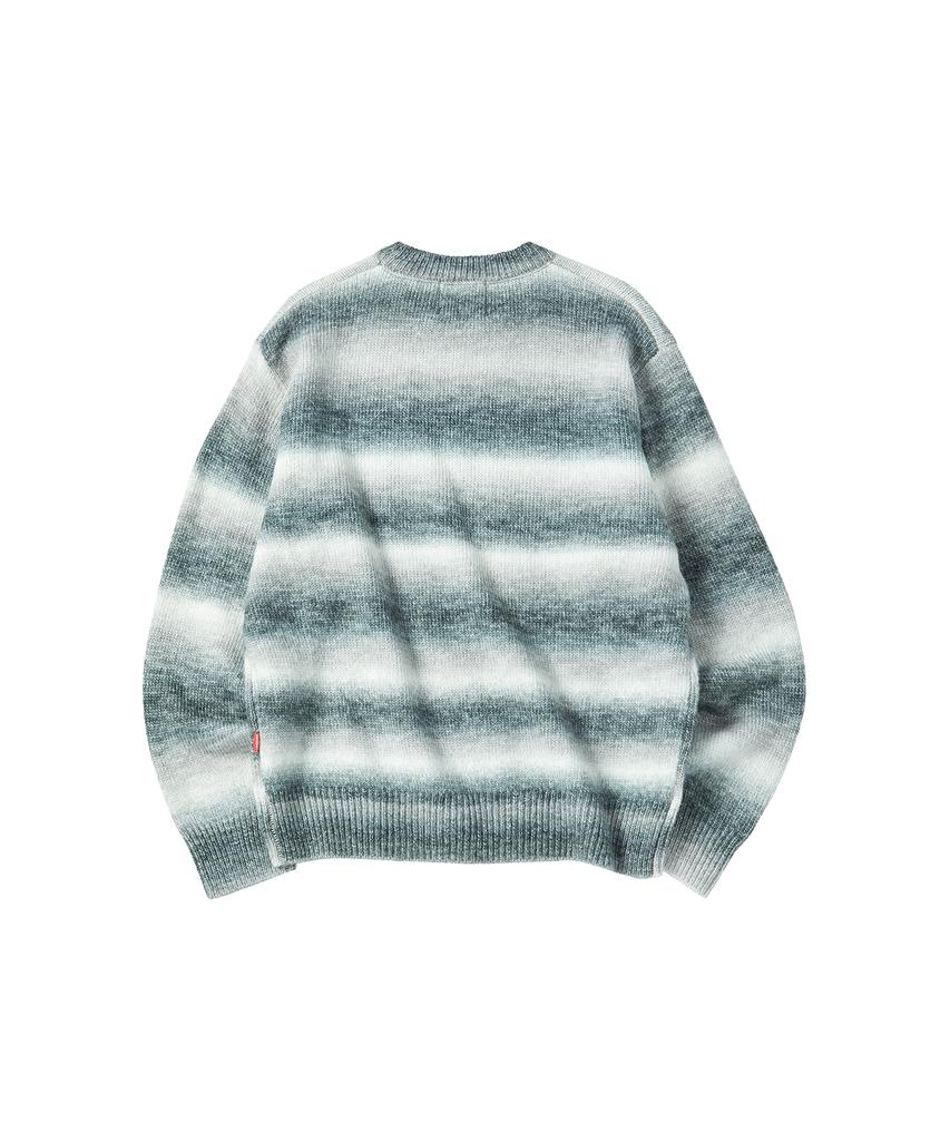 COMONINOZ Gradation Pullover Sweater [Gray]