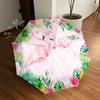1pc Flamingo, Tropical Themed High-quality Umbrella,Automatic Opening and Closing Umbrella,Multi-functional Umbrella G0811190