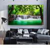 Landscape Natural Waterfall Canvas Paintings Wall Art Scenery Picture Waterfall Posters and Prints Living Room Home Decoration