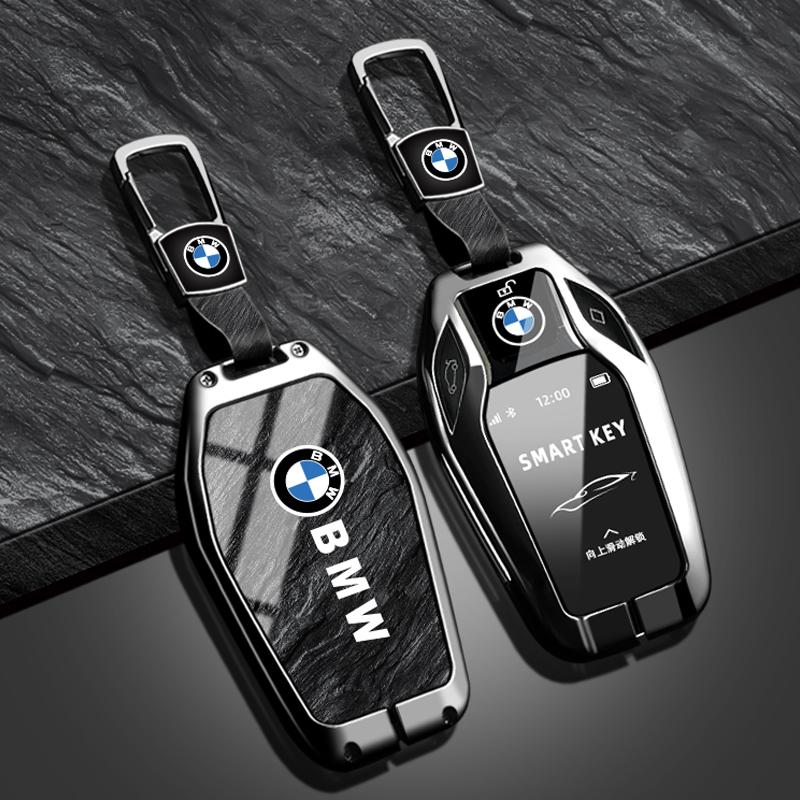 Car Zinc Alloy Key Case Cover Buckle Decoration For BMW F20 G20 G30 X1 X3 X4 X5 G05 X6 X7 G11 F15 F16 G01 G02 F48 Car stickers
