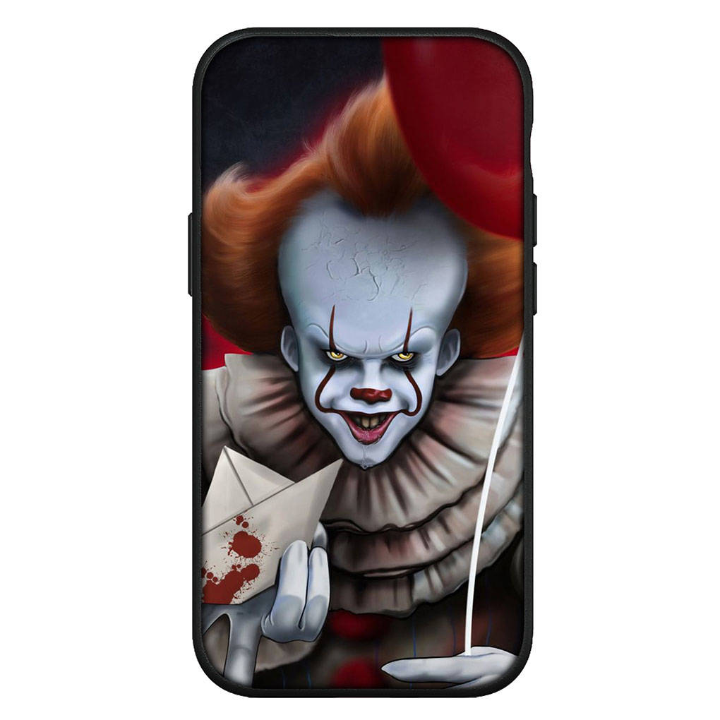 Для iPhone 16 15 X XR Samsung Galaxy S24 S23 A16 A06 14C A15 Xiaomi Redmi Note 13 12 11 Pro Max 9 14 Plus Huawei OPPO Poster Pennywise It Phone Case