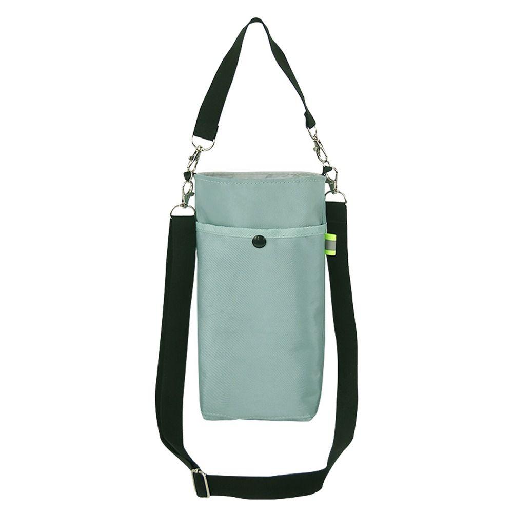 With Strap Cup Holder Canvas Cup Protective Cover Portable Cup Sleeve