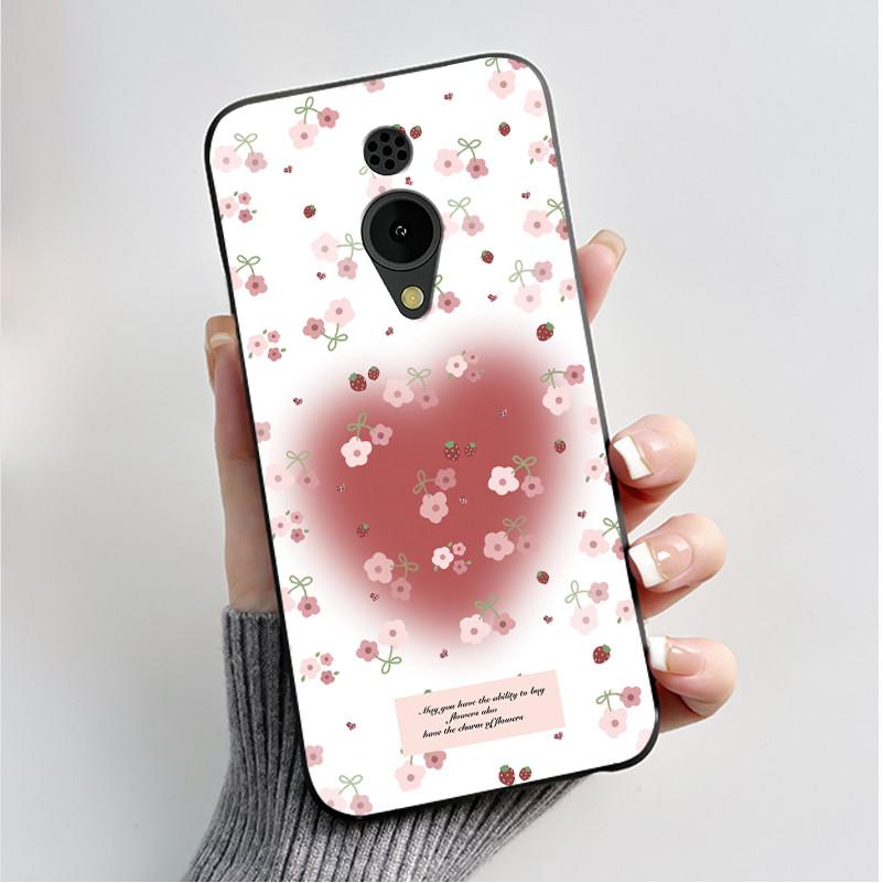 Печатный чехол для телефона Nokia 150 2G 2023 C2 C10 C20 Funda Coque Мягкий силикон Черный корпус Чехол Милый Цветок Мультяшный Корпус Capa