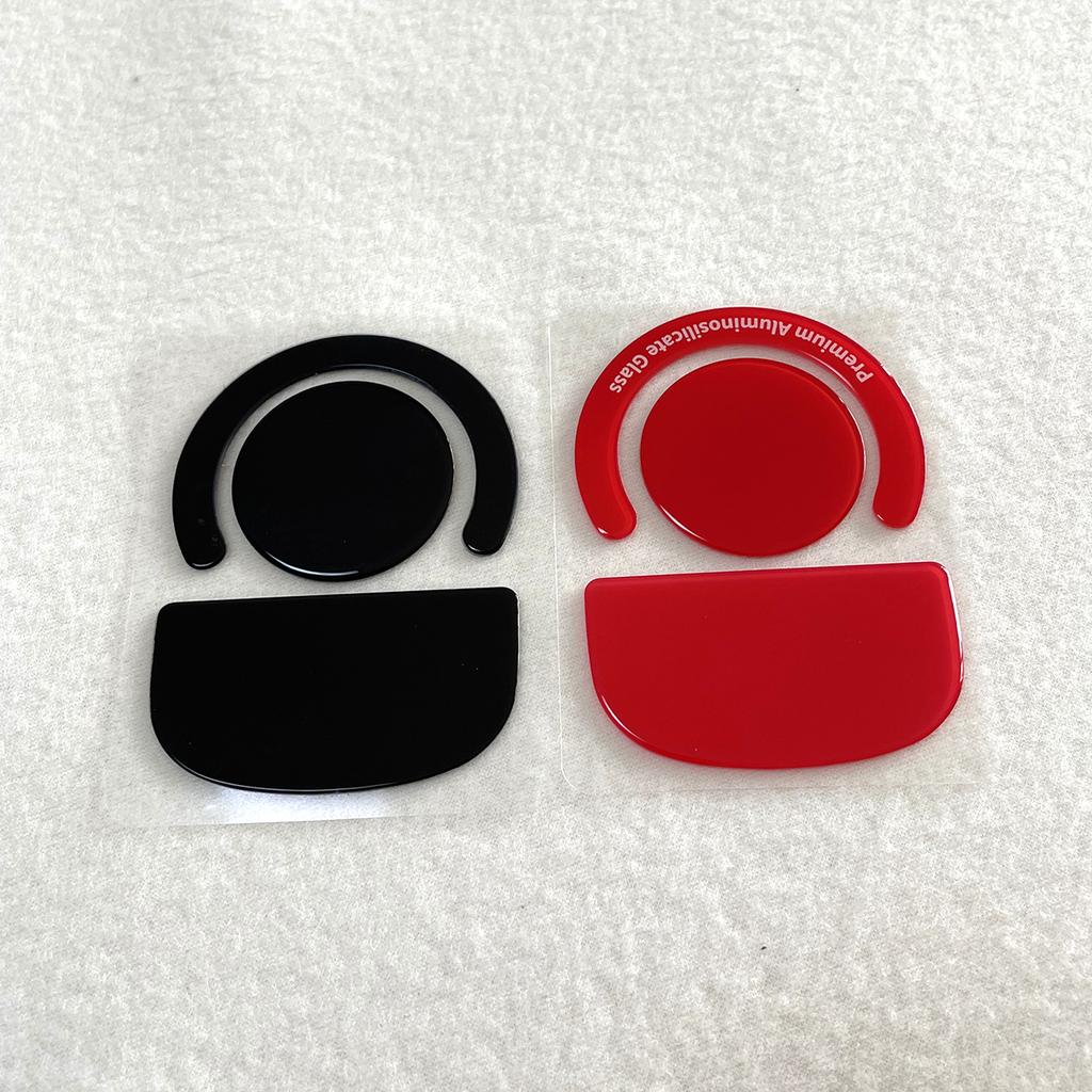 1 комплект стеклянных накладок-скейтов для мыши, наклейки на ножки для мыши для игровой мыши G Pro X Superlight, сменные накладки