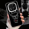Французский бульдог Черный Дизайн Мягкий Чехол для Телефона для Xiaomi Redmi Note 13 14 15 Pro Plus 12S 12 11S 11 11T 10S 10 Ударопрочный Чехол Ba