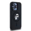 Karl Lagerfeld Klhmp15Lscmkcrhk Iphone 15 Pro 6.1 Czarny/Black Hardcase Silicone Karl & Choupette Magsafe