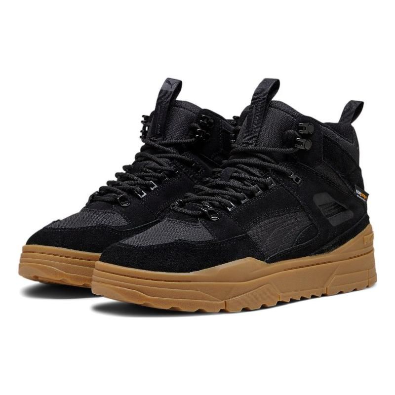 Puma Slipstream Hi Xtreme Cordura Мужские Черные Темно-Серые С Каучуковой Подошвой Высокие Повседневные Кроссовки 393272-01