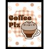 Coffee Plz Framed Poster