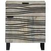 Nightstand White 50 x 33 x 60 cm Engineered Wood