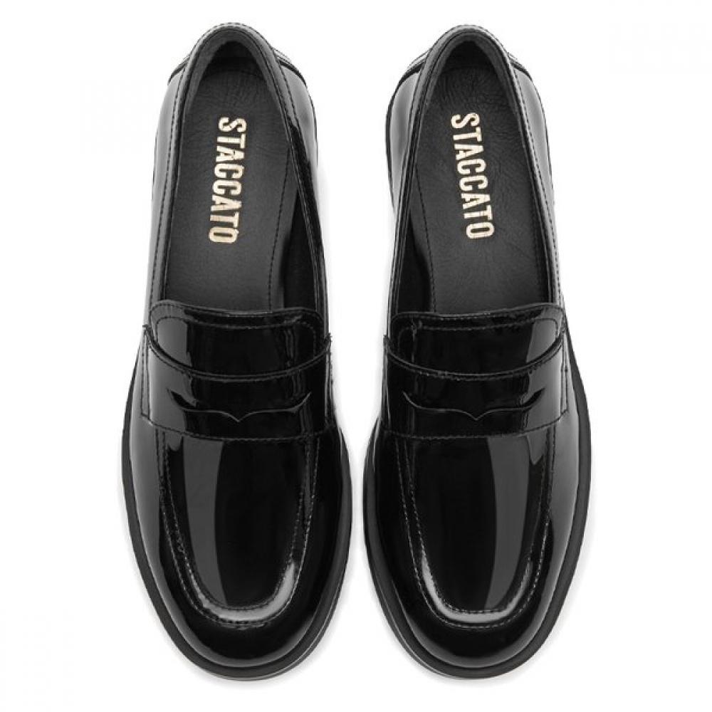 Staccato Женские лоферы S Черные Leyloaf02 Eup01blk