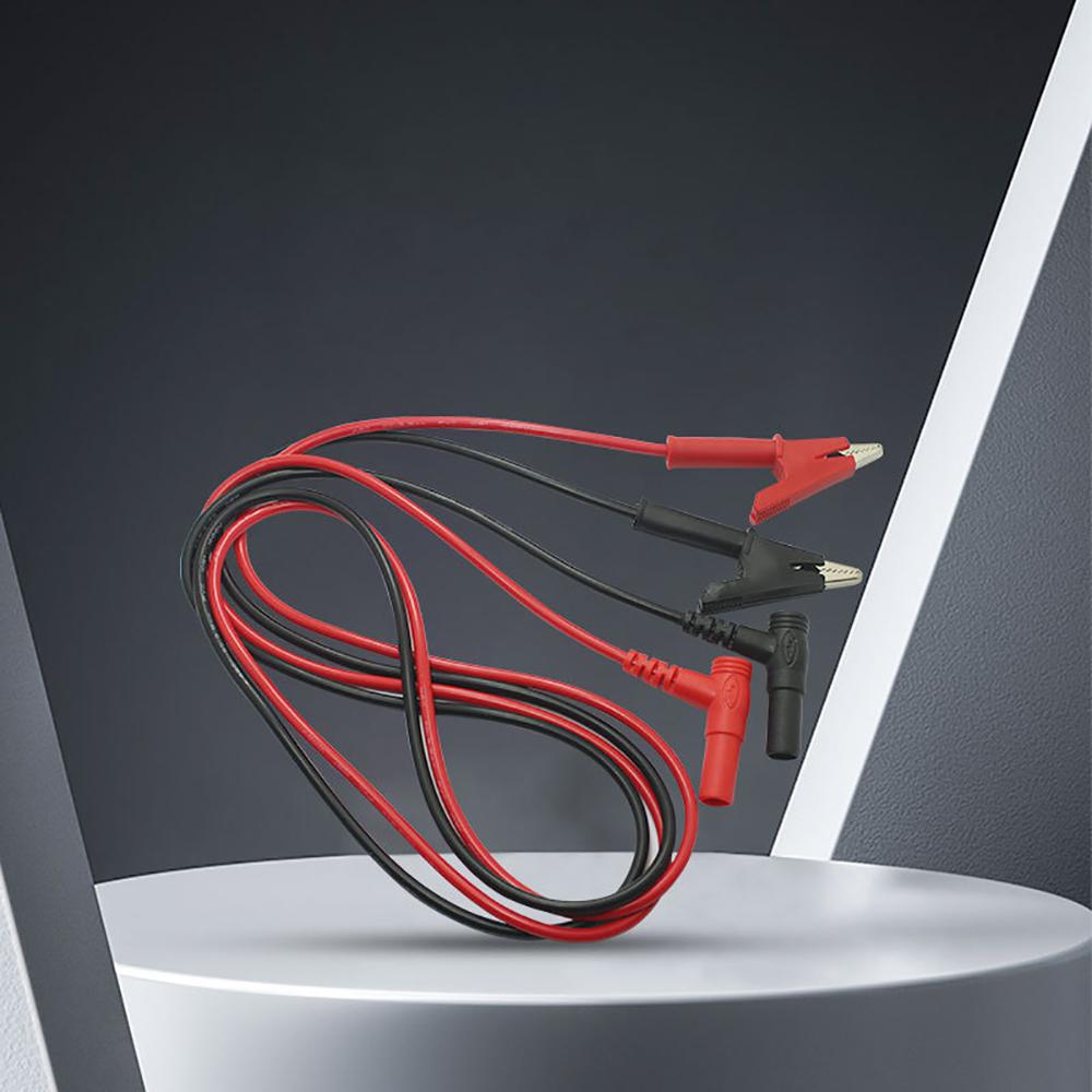 Набор из 2 шт. Многофункциональный кабель-ручка для мультиметра, зажим типа «крокодил», тестовый зажим, зажим для конденсатора, набор аксессуаров, мультиметр, ручка для мультиметра