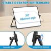 Foldable Desktop Whiteboard Erasable Message Board Portable Writing Board  Home