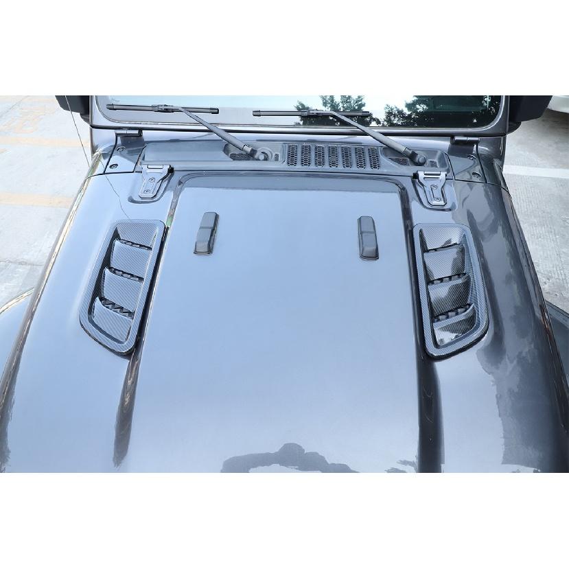 Автомобильный передний капот с вентиляционными отверстиями для Jeep Wrangler JL Gladiator JT 2018 2022, выпуск воздуха снаружи двигателя