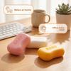 Slow Rebound Squishy Fidget Toy Realistic Soap Shape Decompression Pinch Toy  For Kids Adults
