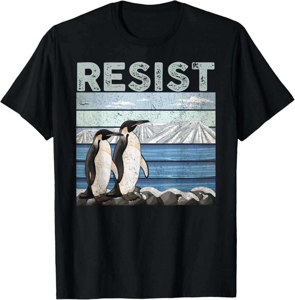 Resist Penguin Activism T-Shirt unisex T-Shirt Unisex T-Shirt