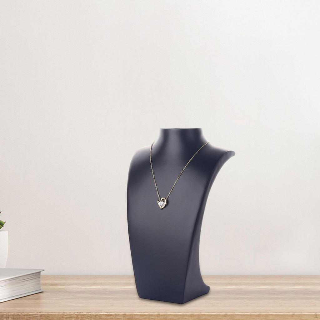 Jewelry Necklace Display Bust Chain Rack Mannequin Model for Countertop