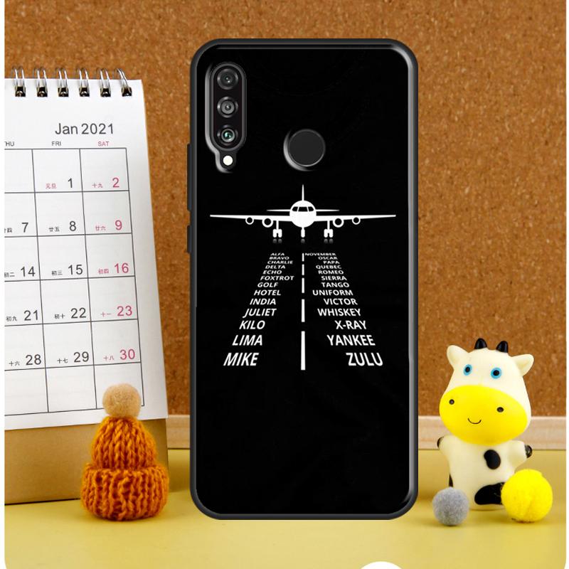 Airplane Pilot For Huawei Nova 9 10 SE 3i 7i 8i 11i 12i Y60 Y61 Y70 Y72 Y73 Y90 Y91 P20 P30 P40 Lite Case
