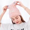 Устойчивая к выцветанию эластичная шапочка для сушки волос из кораллового флиса с рисунком милого кота, полотенце из микрофибры для сушки волос, шапочка для ванны