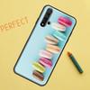 Dessert Ice Cream Macaron Food Case For Huawei Nova 9 10 SE 11i 8i 7i 3i Nova 5T Y60 Y61 Y70 Y90 P20 P30 P40 Lite P60 Pro