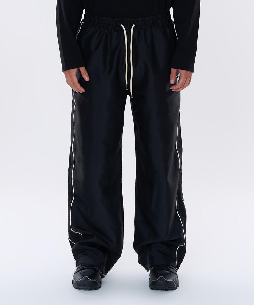 TURTLEBACK Side Line String Pants (Black)