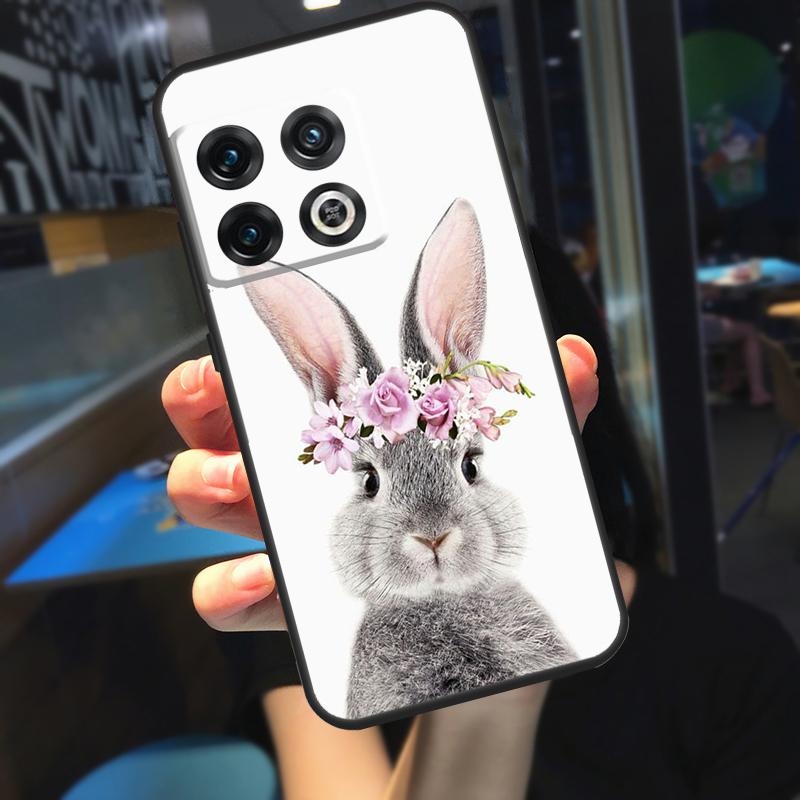 Милый Кролик Чехол Для OnePlus 12R 13 R 12 11 9 10 Pro 8T 9RT 10T OnePlus Nord 4 CE 2 3 Lite N20 N30 Чехол