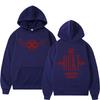 Худи свитшот мужская одежда Duki Ameri World Tour 2025 Merch Хип-хоп Уличная мода Повседневный флис с длинным рукавом Пуловеры