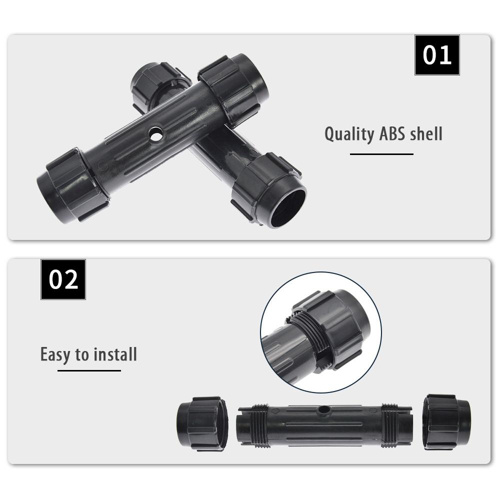 2 шт. разъем для весла, черное резьбовое соединение, подходит для весла для каяка, каноэ и весла