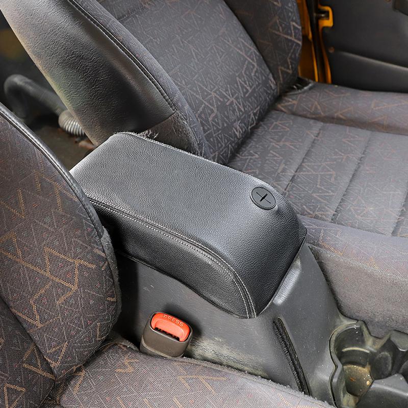 Защитный кожаный чехол на подлокотник с защитой от царапин для Jeep Wrangler TJ 1997-2006 Аксессуары для салона автомобиля