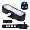 Wirelesses Remotes Control Bike Taillight USB Rechargeables Bicycles Indicators Rear Light Bicycles Turn Signal Light