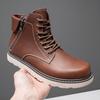 Мужская обувь очень большого размера 2025 весна и осень новые ретро ботинки Мартин американские короткие ботинки уличные рабочие ботинки