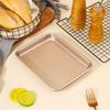 Strong Rectangular Cookie Sheet With Heat Responsive Design Baking Tray Oven Safe Cooking Pan Ideal For Home Users