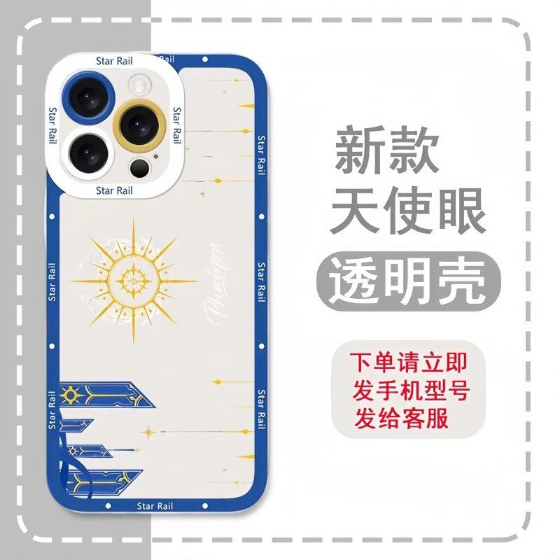 Чехол для телефона Honkai Star Rail Phainon для Xiaomi Redmi Note 14 13 12 11 Pro Plus 11S 12S 10 10S Turbo 4 14C 13C 12C Прозрачная крышка