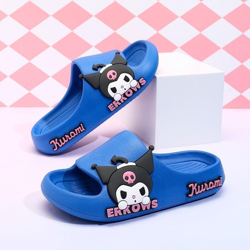 Очаровательные детские тапочки в мультяшном стиле, удобные, нескользящие, мягкие шлепанцы из ЭВА для девочек, разных цветов и размеров, идеально подходят для дома.