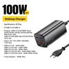 Essager 100W USB C GaN Charger Desktop Quick Charge QC 4.0 3.0 Type C Fast Charging For iPhone 15 Laptop MacBook Samsung POPC