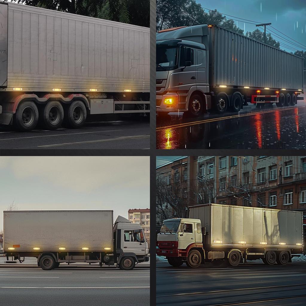 X-STYLE Боковой габаритный фонарь, LED, 12 В, 24 В, Постоянный свет + Последовательный динамический желтый,