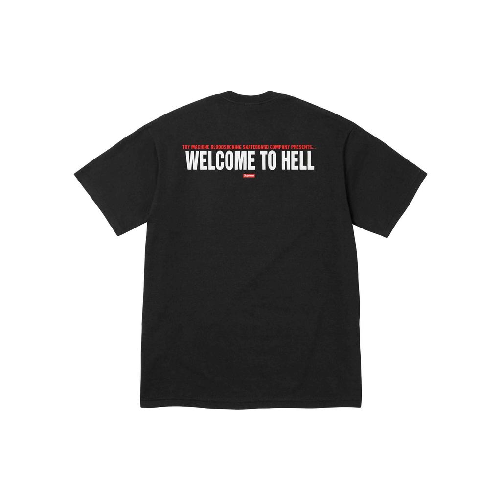 Supreme Toy Machine Welcome To Hell Tee SUP-SS24-071
