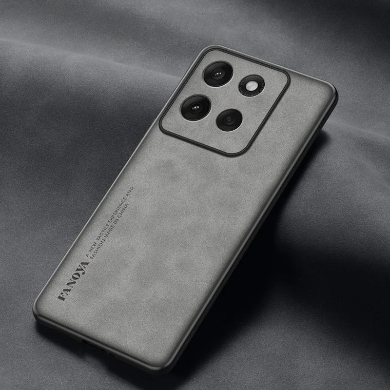 EUCAGR Для Motorola Moto G56 G67Power G77 Овечья кожа ПУ Кожа Ударопрочные Силиконовые Чехлы для Телефона Для Moto G06 G86 Задняя Крышка Coque