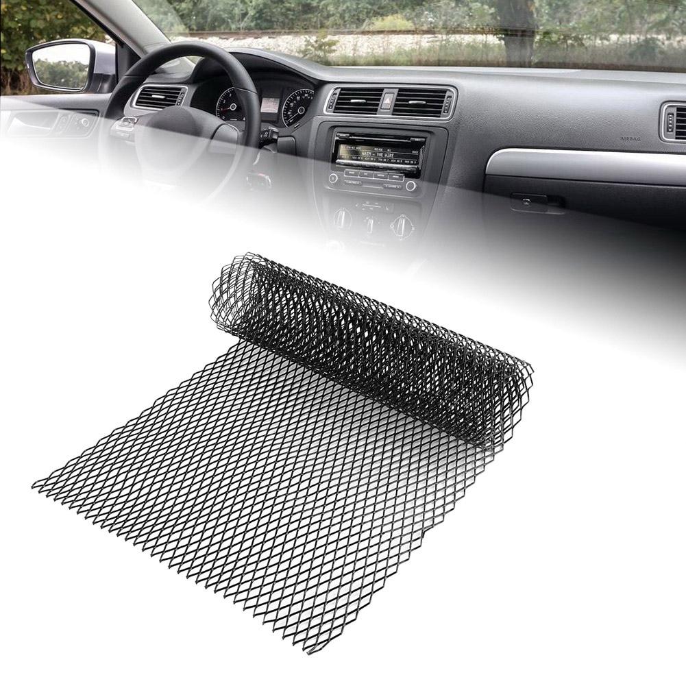10x20mm Aluminum Alloy Car Grille Mesh Net Grid Body Bumper Rhombic Grill Universal