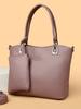 Large Capacity Women'S Fashion Commuter Tote Bag Mother Messenger Bag