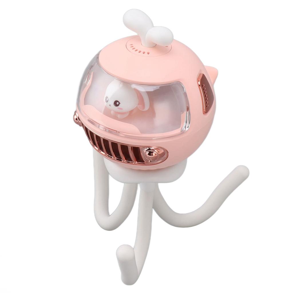 Baby Stroller Fan 4 Speed Quiet Rechargeable 120 Degree Rotatable Bug Repellent Flexible Clip On