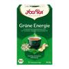 YOGI TEA Аюрведический Гуарана Имбирь Бузина Зеленый Чай 30,6 г (17 чайных пакетиков)