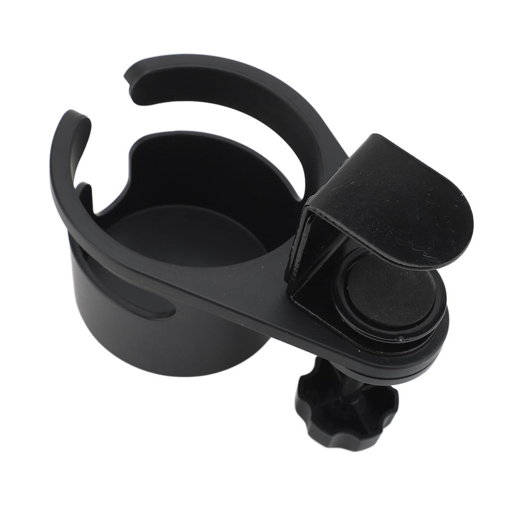 Desk Cup Holder Rotating Clip On Bottle Organizer Storage Rack for Coffee Drink Mugs Water Bottles