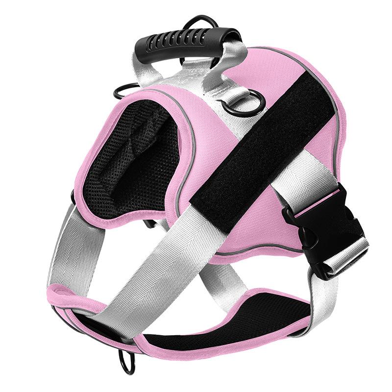 Поводок для собак для больших, средних и маленьких собак, нагрудный ремень, удобный и дышащий, светоотражающий поводок для собак для ночного ношения, товары для животных