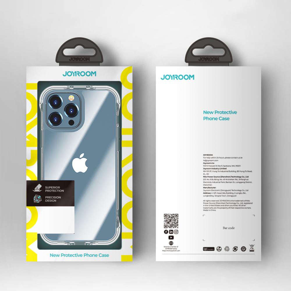 Case cover for iPhone 13 Pro armored case with hooks and stand transparent